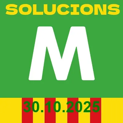 Solució El Mot de 30 de octubre de 2025