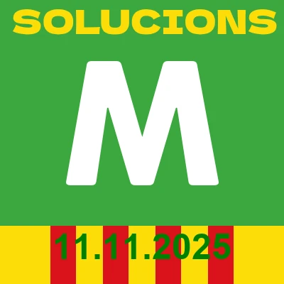 Solució El Mot de 11 de novembre de 2025