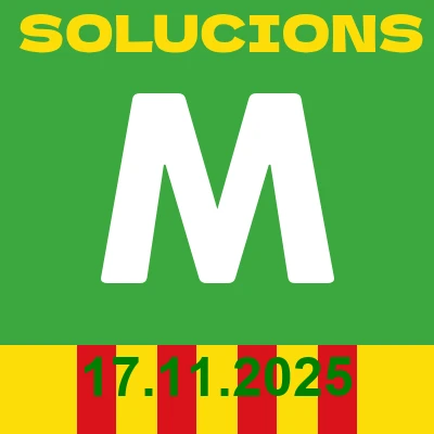 Solució El Mot de 17 de novembre de 2025