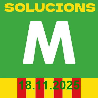 Solució El Mot de 18 de novembre de 2025