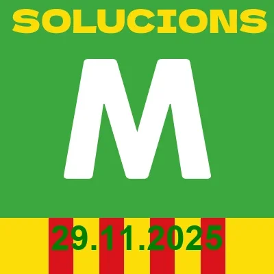 Solució El Mot de 29 de novembre de 2025