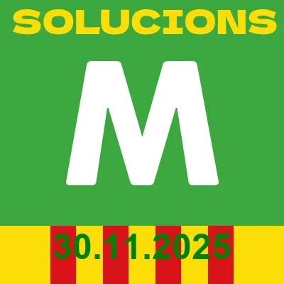 Solució El Mot de 30 de novembre de 2025