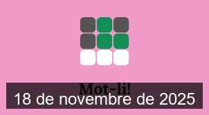 Solucions del Mot-li 18 de novembre de 2025