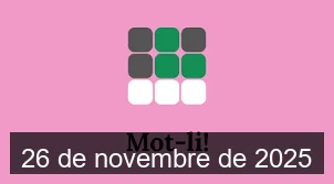Solucions del Mot-li 26 de novembre de 2025
