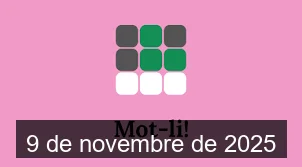 Solucions del Mot-li 9 de novembre de 2025