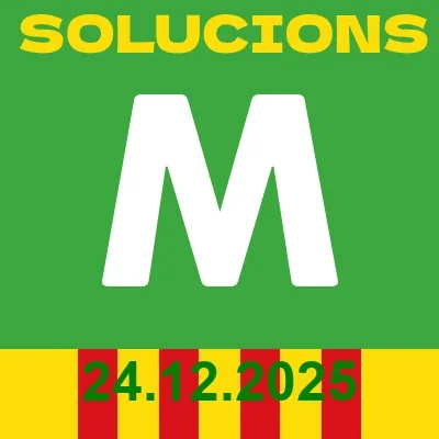 Solució El Mot de 24 de desembre de 2025