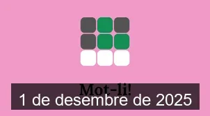 Solucions del Mot-li 1 de desembre de 2025