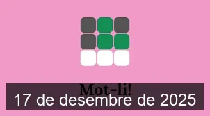 Solucions del Mot-li 17 de desembre de 2025