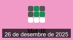 Solucions del Mot-li 26 de desembre de 2025
