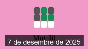 Solucions del Mot-li 7 de desembre de 2025