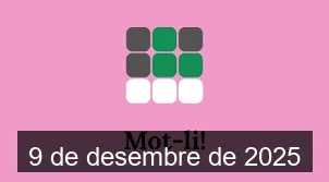 Solucions del Mot-li 9 de desembre de 2025