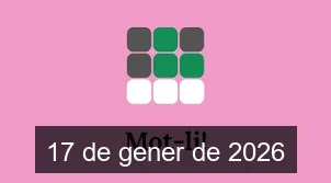 Solucions del Mot-li 17 de gener de 2026