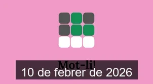 Solucions del Mot-li 10 de febrer de 2026