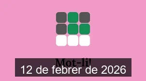 Solucions del Mot-li 12 de febrer de 2026