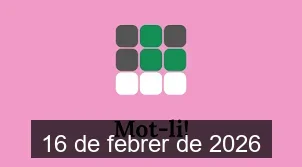Solucions del Mot-li 16 de febrer de 2026