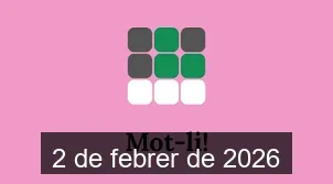 Solucions del Mot-li 2 de febrer de 2026