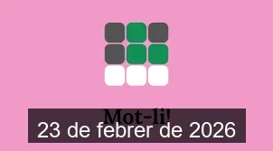 Solucions del Mot-li 23 de febrer de 2026