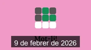Solucions del Mot-li 9 de febrer de 2026