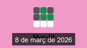 Solucions del Mot-li 8 de març de 2026