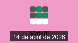 Solucions del Mot-li 14 de abril de 2026