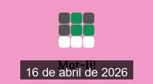 Solucions del Mot-li 16 de abril de 2026