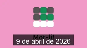 Solucions del Mot-li 9 de abril de 2026