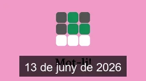 Solucions del Mot-li 13 de juny de 2026