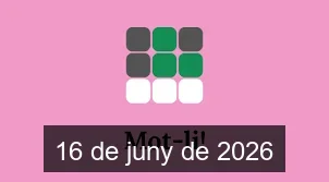 Solucions del Mot-li 16 de juny de 2026