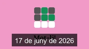 Solucions del Mot-li 17 de juny de 2026