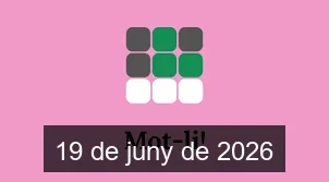 Solucions del Mot-li 19 de juny de 2026