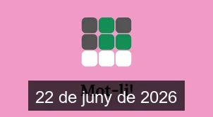 Solucions del Mot-li 22 de juny de 2026