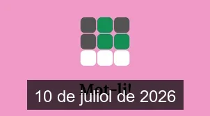 Solucions del Mot-li 10 de juliol de 2026
