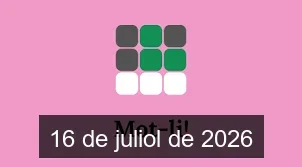 Solucions del Mot-li 16 de juliol de 2026