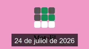 Solucions del Mot-li 24 de juliol de 2026