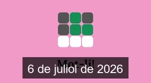 Solucions del Mot-li 6 de juliol de 2026