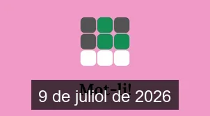 Solucions del Mot-li 9 de juliol de 2026