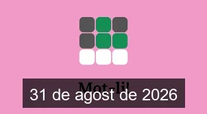Solucions del Mot-li 31 de agost de 2026