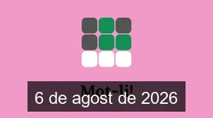 Solucions del Mot-li 6 de agost de 2026