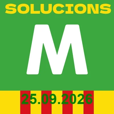Solució El Mot de 25 de setembre de 2026