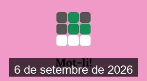 Solucions del Mot-li 6 de setembre de 2026