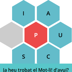 Solucions del Paraulògic d'avui 15 de octubre de 2026