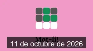 Solucions del Mot-li 11 de octubre de 2026